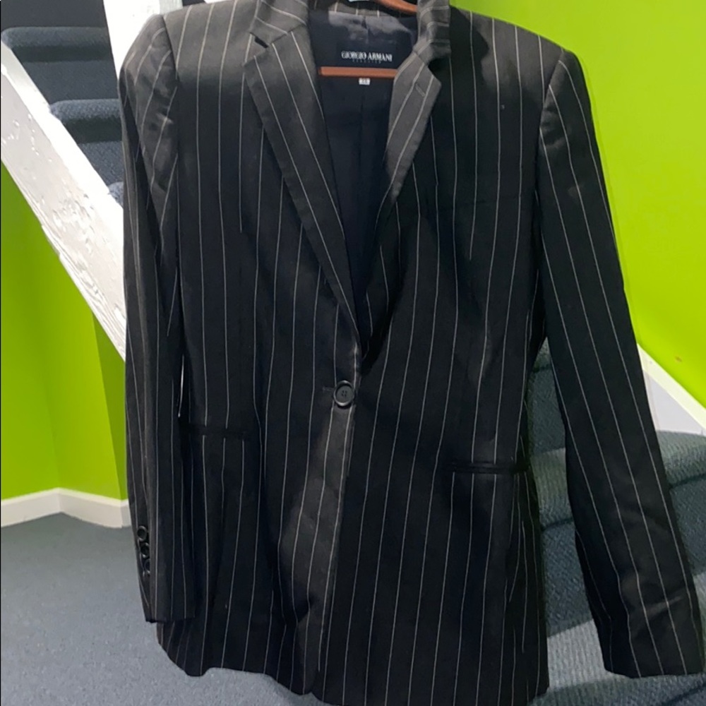 Giorgio Armani Pinstripe Blazer